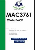 MAC3761 EXAM PACK 2025