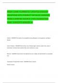 NR224 EXAM 1CURRENTLY UPDATED 2024&sol;2025 QUESTIONS WITH CORRECT DETAILED ANSWERS FROM A VERIFIED SOURCE &vert;100&percnt; GUARANTEED PASS CONCEPT&excl;&excl; GRADED A&plus;