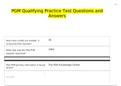 PGA PGM Qualifying Test's , PGA & PGA PGM 3.0 Qualifying Test's Study Bundle Package Deal With Questions and Answers (2022/2023) (Verified Bundle)