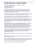 NURS 629 Exam 1&lpar;OBGYN&rpar;2022
