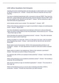 UHC ethics Questions And Answers 2022&sol;2023