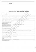 GA History Exam WITH 100- SURE ANSWERS