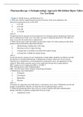 Complete Test Bank Pharmacotherapy A Pathophysiologic Approach 10th Edition Dipiro Talbert Yee Questions & Answers with rationales &lpar;Chapter 1-144&rpar;