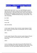 PRN1032&sol;PRN 1032 PACKAGED EXAMS LATEST VERSION