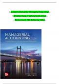 Solutions Manual for Managerial Accounting&colon; Creating Value in a Dynamic Business Environment&comma; 13th Edition by Hilton&comma; Verified Chapters 1 - 17&comma; Complete Newest Version