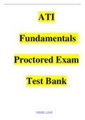 ATI Fundamentals Proctored Exam Test Bank