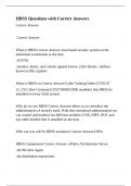 Host Based Security System &lpar;HBSS&rpar;  Tests Bundle Set