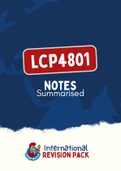 LCP4801 - Summarised NOtes