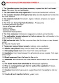 Hesi Anatomy EXAM 2022&sol;2023 GRADED A