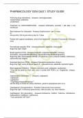 PHARMACOLOGY 5334 QUIZ 1 STUDY GUIDE