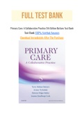 Primary Care: A Collaborative Practice 5th Edition Buttaro Test Bank with rationale, Questions and Answers