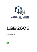 LSB2605 EXAM PACK 2022
