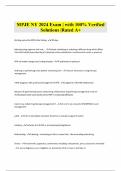 MPJE NY 2024 Exam &vert; with 100&percnt; Verified Solutions &vert;Rated A&plus;