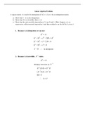 Linear Algebra Problem