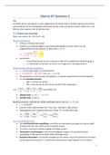 Samenvatting  chemie: bouw van de materie en chemische reacties II (1015508ANR)