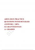ADEX&sol; OSCE&sol; CSCE&sol; CDCA COMBINED PACKAGE DEAL 