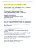 Psychosocial Integrity Questions And Answers 2022
