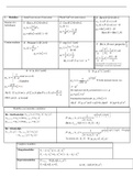 (Examen)Formularium Statistiek Voor Psychologen Deel 2 (P0M17A)