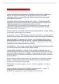 Training and Development C235 Questions And  Answers 2022&sol;2023
