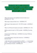 SDS EXAM-NBRC 2024 EXAM  QUESTIONS WITH VERIFIED CORRECT  SOLUTIONS &vert;&vert; ALREADY GRADED A&plus;  <LATEST UPDATE>