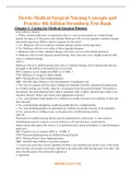 Complete Test Bank Dewit&rsquo;s Medical Surgical Nursing Concepts and Practice 4th Edition Stromberg Questions & Answers with rationales &lpar;Chapter 1-49&rpar;