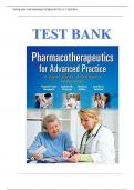 Pharmacotherapeutics for Advanced Practice- A Practical Approach 5th Edition Arcangelo Test Bank LATEST ALL CHAPTERS