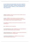 MI LIFE PRODUCER EXAM NEWEST 2024 WITH COMPLETE QUESTIONS AND CORRECT VERIFIED ANSWERS &lpar;DETAILED ANSWERS&rpar; ALREADY GRADED A&plus; 100&percnt; GUARANTEED TO PASS CONCEPTS&excl;&excl;&excl;