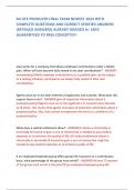 MI LIFE PRODUCER FINAL EXAM NEWEST 2024 WITH  COMPLETE QUESTIONS AND CORRECT VERIFIED ANSWERS  &lpar;DETAILED ANSWERS&rpar; ALREADY GRADED A&plus; 100&percnt;  GUARANTEED TO PASS CONCEPTS&excl;&excl;&excl; 