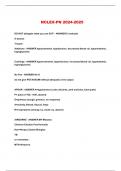 NCLEX-PN 2024-2025