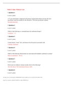 PACKAGE OF LATEST NUR 6531 EXAMS QUESTIONS WITH ANSWERS AND REVIEWS 2023 A GRADE 100&percnt; SCORES