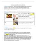 AQA Psychology&colon; Evolutionary explanations for food preferences
