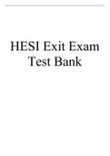 Med surge HESI EXIT EXAM Updated (June 2022) Test Bank