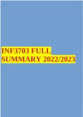 INF3703 FULL SUMMARY 2022/2023