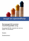 Keuzedeel K0159 - Bereidt zich voor op jeugd- en opvoedhulp - Examen beoordeeld met goed