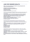 LEIK FNP GENDER HEALTH EXAM REVIEW&comma; QUESTIONS AND ANSWERS WITH RATIONALE &lpar;GRADED A&plus;&rpar;&plus;&rpar;