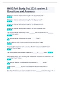 NHIE Full Study Set 2022 version 5 Questions and Answers&period;
