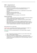 Samenvatting  EBP 2