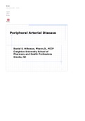 Pharmacotherapy of Peripheral Arterial Disease