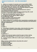 ETHICS IN TECHNOLOGY - C961 PRE-ASSESSMENT QUESTIONS AND ANSWERS GRADED A+