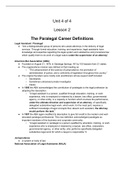 Intro to Paralegal Studies: Legal Definitions for The Paralegal Professional 4.2.1