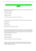 Relias ED RN A 2022 Questions and Answers With Complete Solution