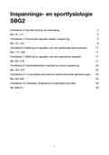 Samenvatting Inspannings- en Sportfysiologie SBG2 H3,4,6,7,8,21,22 ISBN: 9789036813259