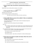 Essentials of Pathophysiology - Exam 2 review sheet