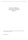 Summary webcare (880085-M-6)