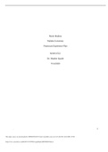 PRAC 6552 Week 1 Assignment 3&semi; Practicum Experience Plan
