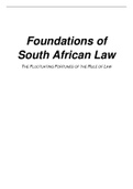 Summary  Foundations Of South African Law (PVL1003W) 9 Cases - Summary of the 9 cases of Mathabo's section