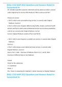 ENGL 1310 AHIP 2022 Questions and Answers Rated A&plus; Guaranteed A&plus; 