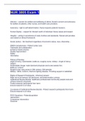 NUR 3805 Exam 1 questions and 100&percnt; correct answers