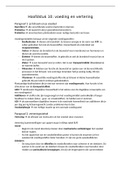 samenvatting hoofdstuk 10 voedsel en vertering 5 vwo nectar