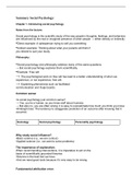 Summary and lecture notes Social Psychology (Tilburg University)